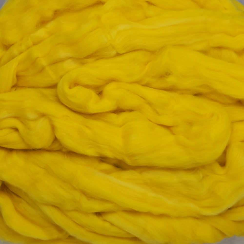 Wool Dyed Solid Lemon 1kx1k